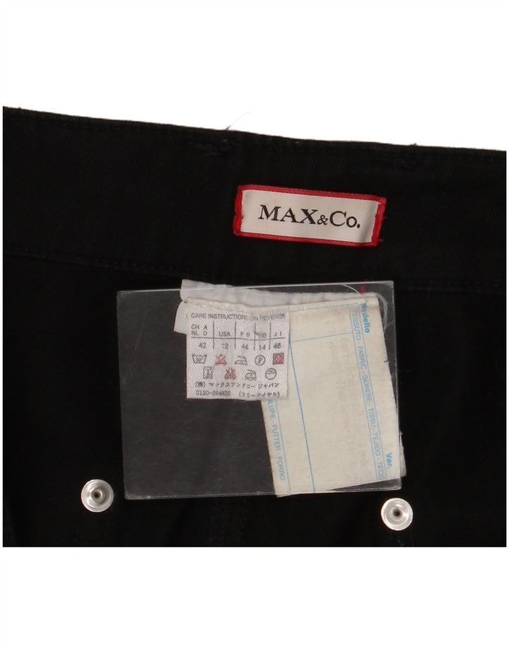 Damskie bermudy Max & Co. UK 14 duże W36 czarne