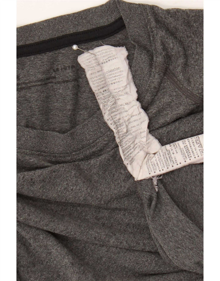 Męski T-shirt Under Armour, duży, szary, nakrapiany poliester