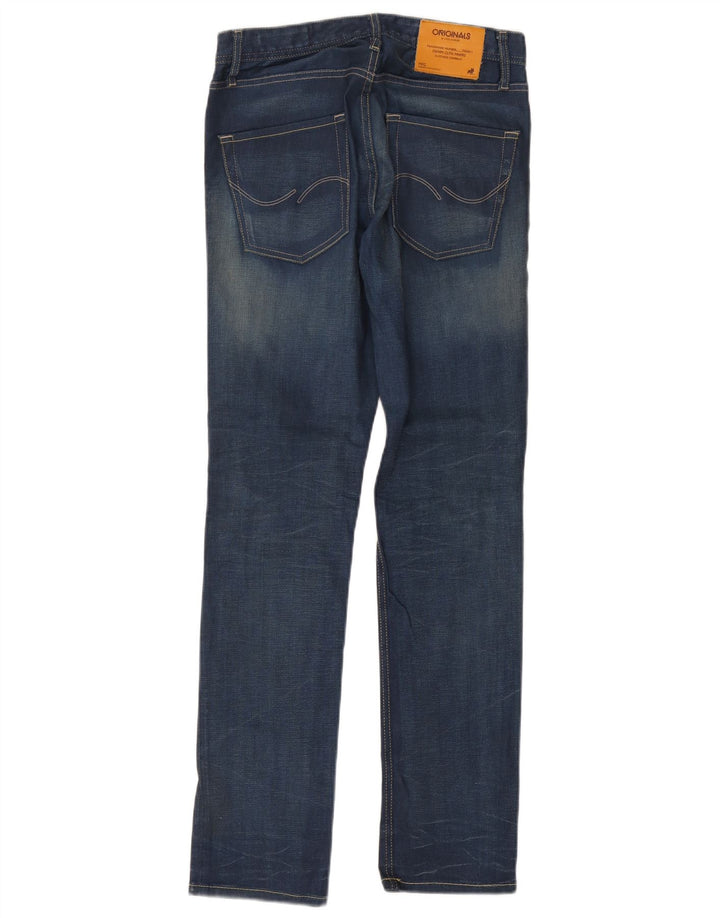 Męskie jeansy slim JACK & JONES W30 L32 Niebieskie