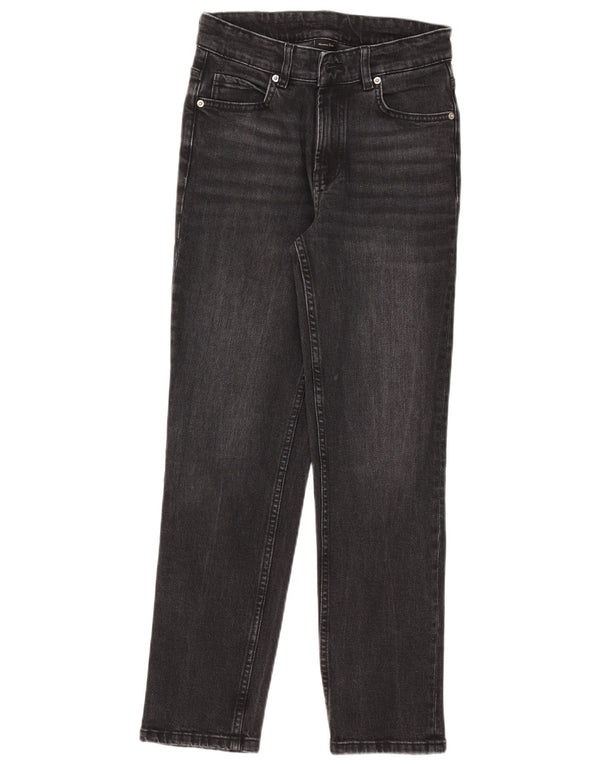 Jeansy damskie Massimo Dutti EU 34 2XS W24 L26 Czarne bawełniane