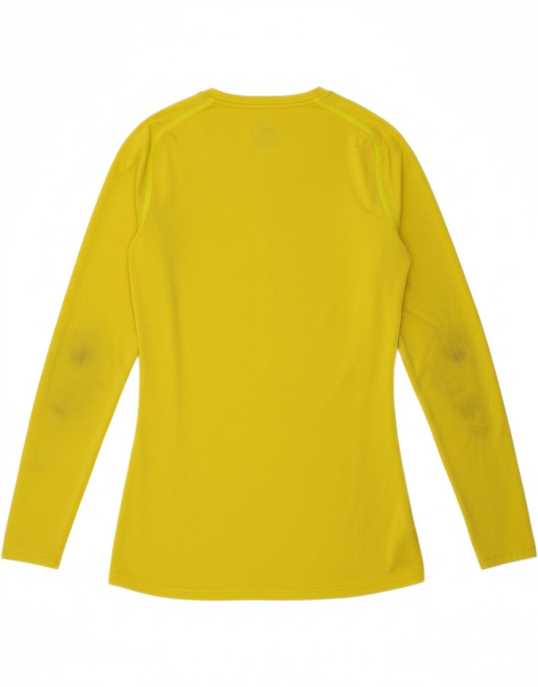 PUMA Womens Top Long Sleeve UK 14 Large Yellow Polyester Vintage Puma and Second-Hand Puma from Messina Hembry 