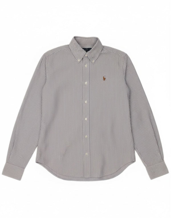 Koszula damska Ralph Lauren US 4, mała, niebieska, bawełniana w prążki