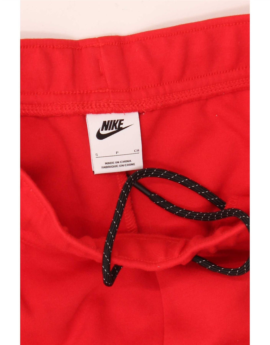 Męskie spodnie dresowe Nike, małe, czerwone, bawełniane