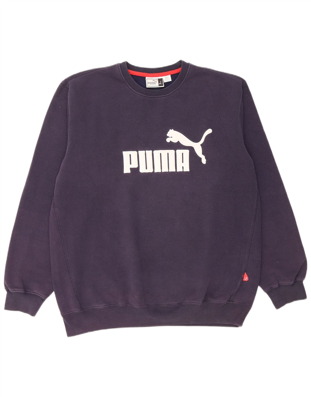 Męska bluza z grafiką Puma, duża, granatowa