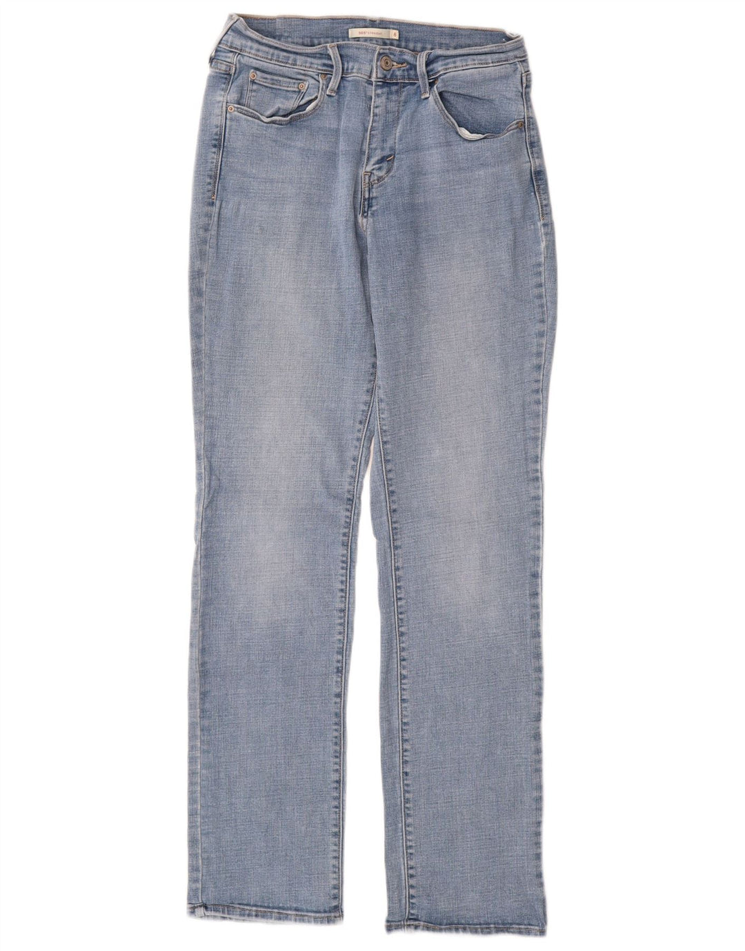 Damskie jeansy LEVI'S 505 Straight US 8 Medium W29 L32 Niebieskie bawełniane