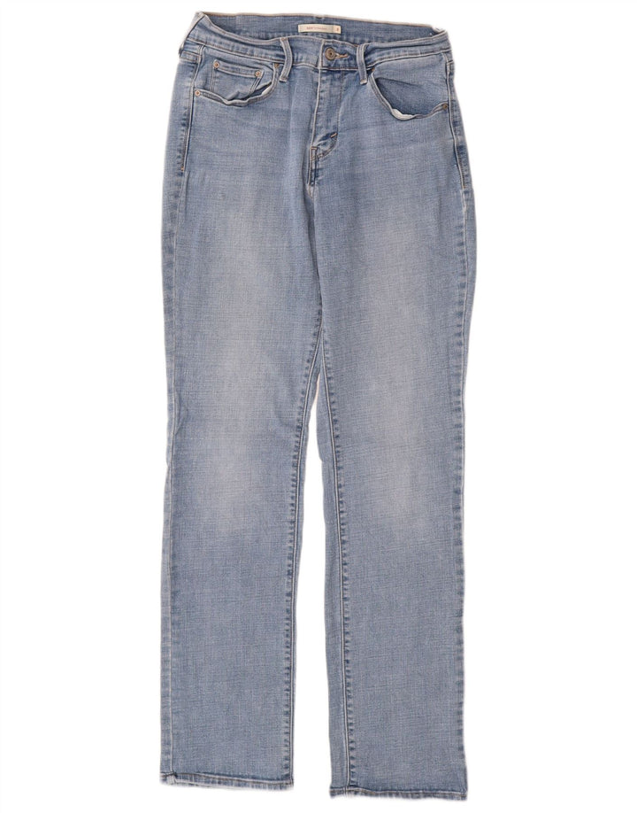 Damskie jeansy LEVI'S 505 Straight US 8 Medium W29 L32 Niebieskie bawełniane