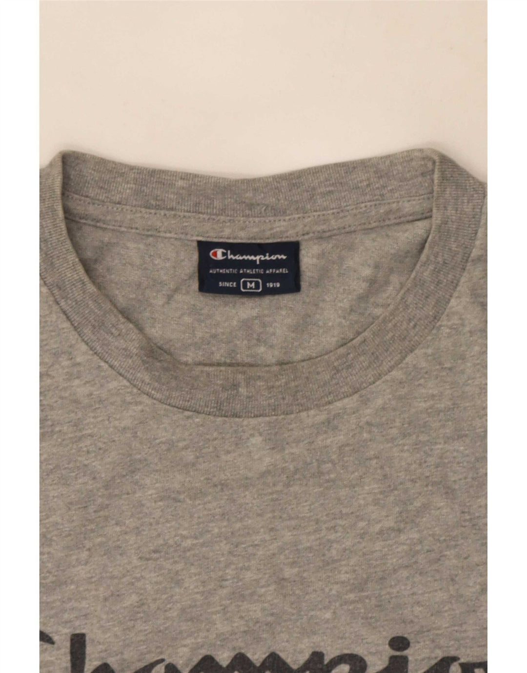 Męski T-shirt Champion z grafiką, średni szary
