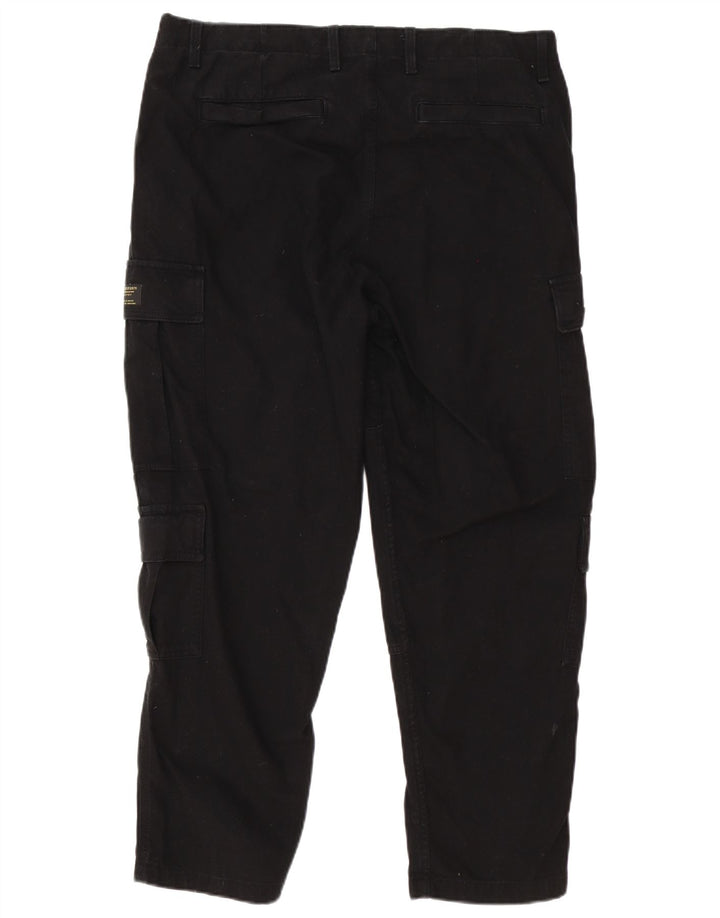 Męskie spodnie cargo Zara EU 44 Large W34 L27 czarne