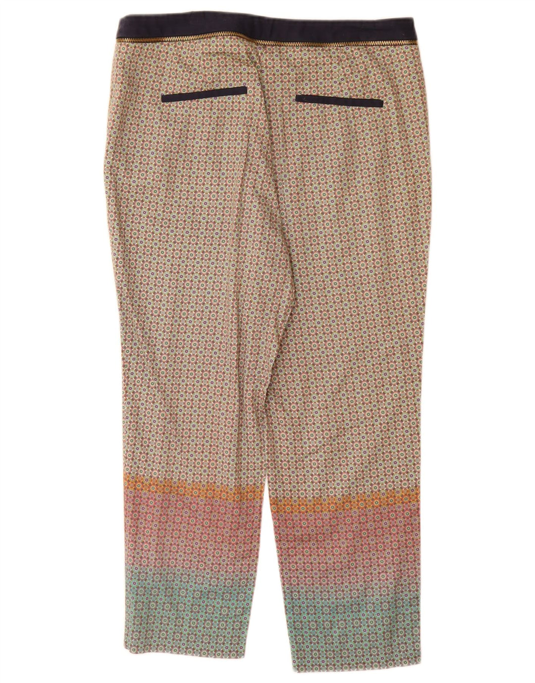 Krótkie spodnie damskie Zara EU 40 Medium W30 L24 Wielokolorowe geometryczne