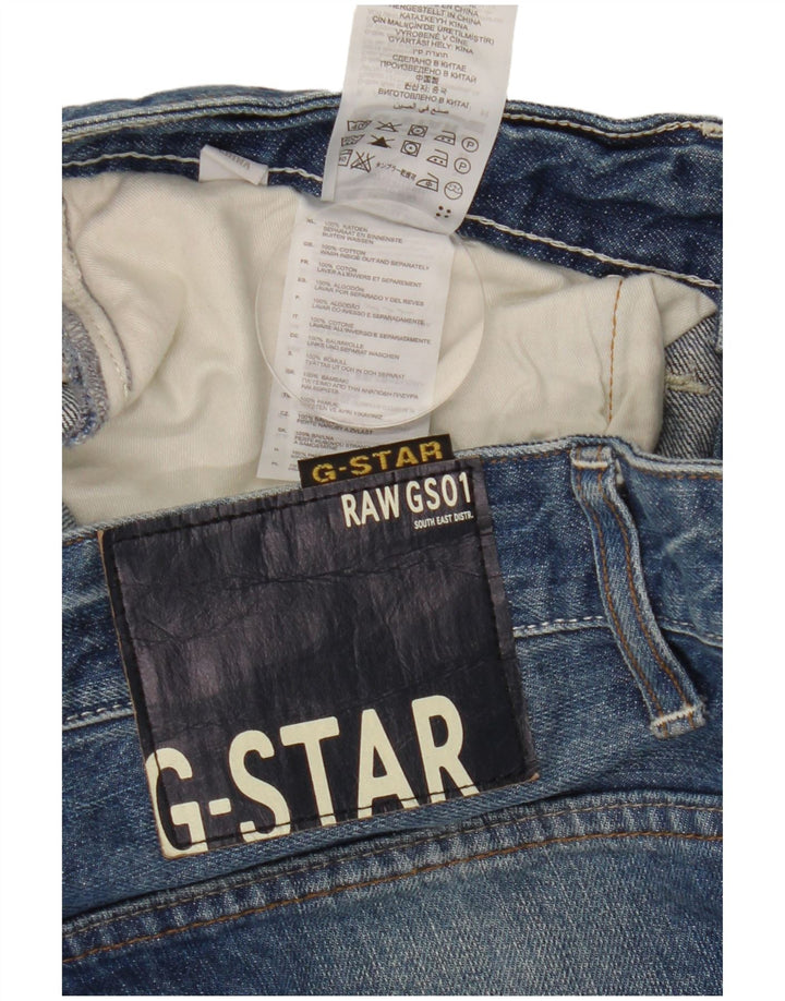 Męskie jeansy G-STAR Yield W33 L32, niebieska bawełna