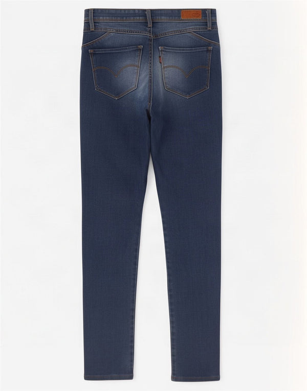 Damskie jeansy Levi's Mid Rise Skinny W28 L30 Niebieskie