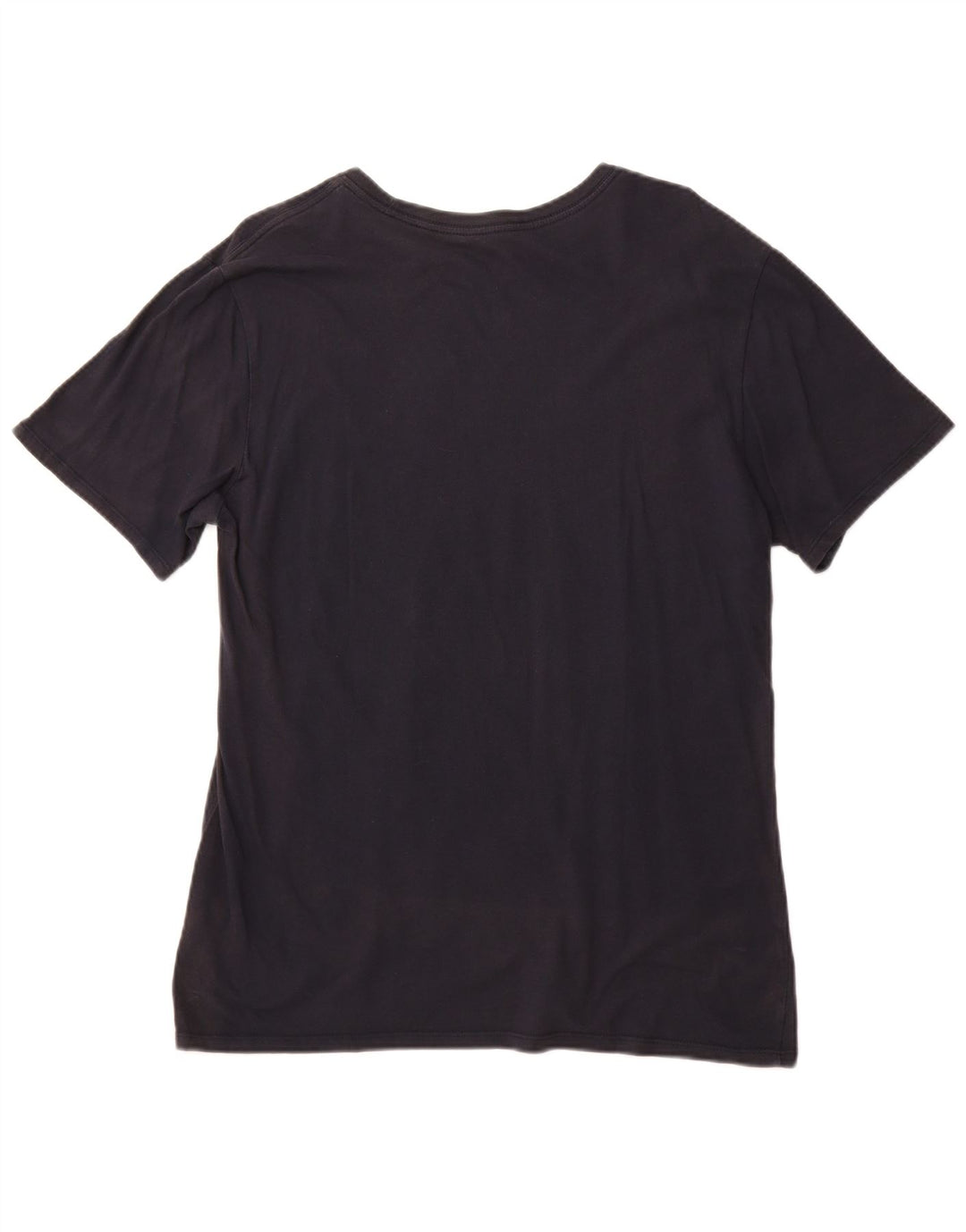 Męski T-shirt z grafiką NIKE, duży, granatowy, bawełniany