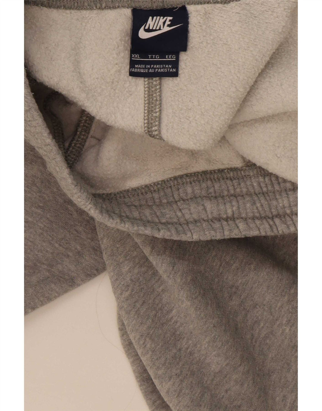Męskie spodnie dresowe Nike Joggers 2XL Szara bawełna