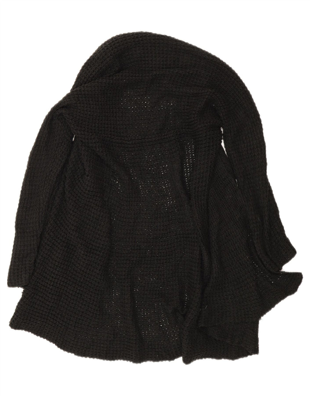 Sweter damski Zara z otwartym kardiganem UK 12, średni czarny