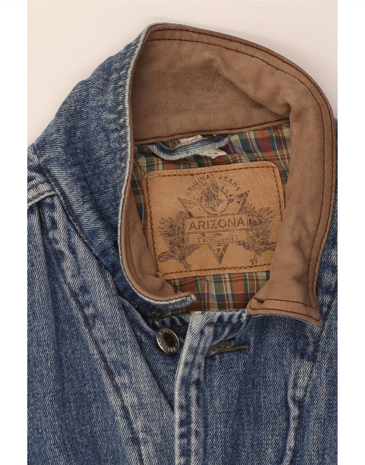 Męska kurtka dżinsowa ARIZONA UK 40, duża, niebieska, poliamidowa