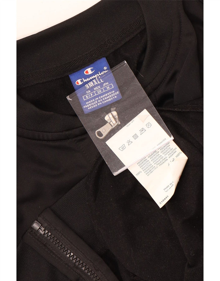Damska kurtka dresowa Champion Crop Graphic UK 10 Small Black