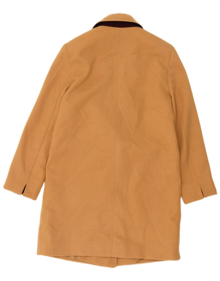 Topshop damski płaszcz UK 6 XS beżowy poliester