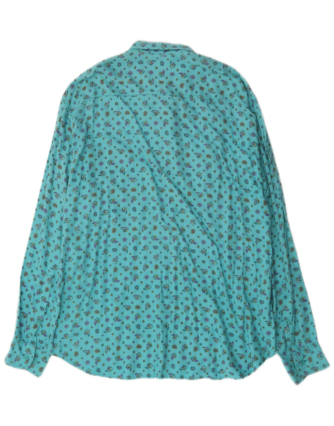 Koszula męska Benetton XL w kolorze turkusowym z modalu Bird