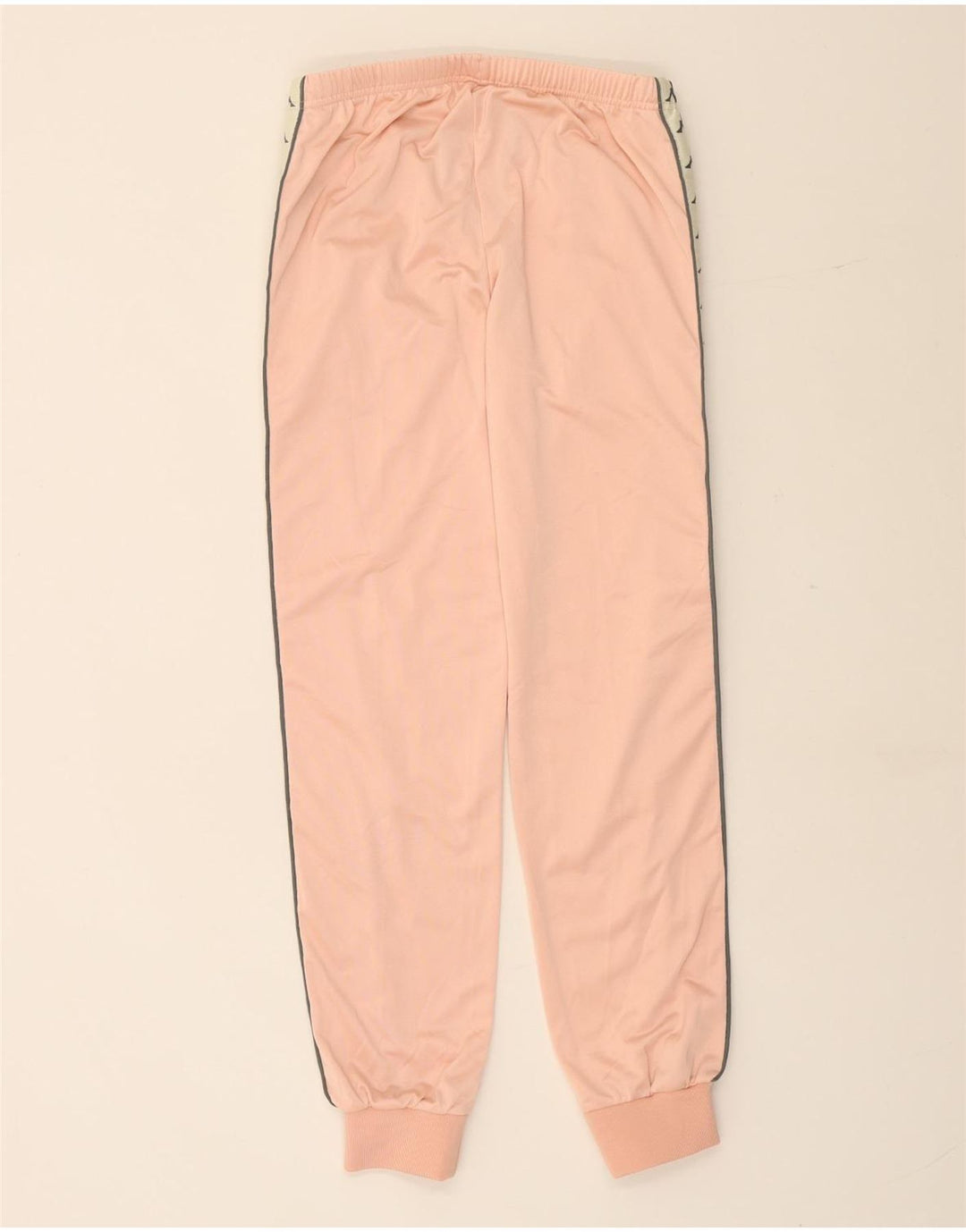 Damskie spodnie dresowe KAPPA z grafiką Joggers UK 6 XS Różowy blok kolorów