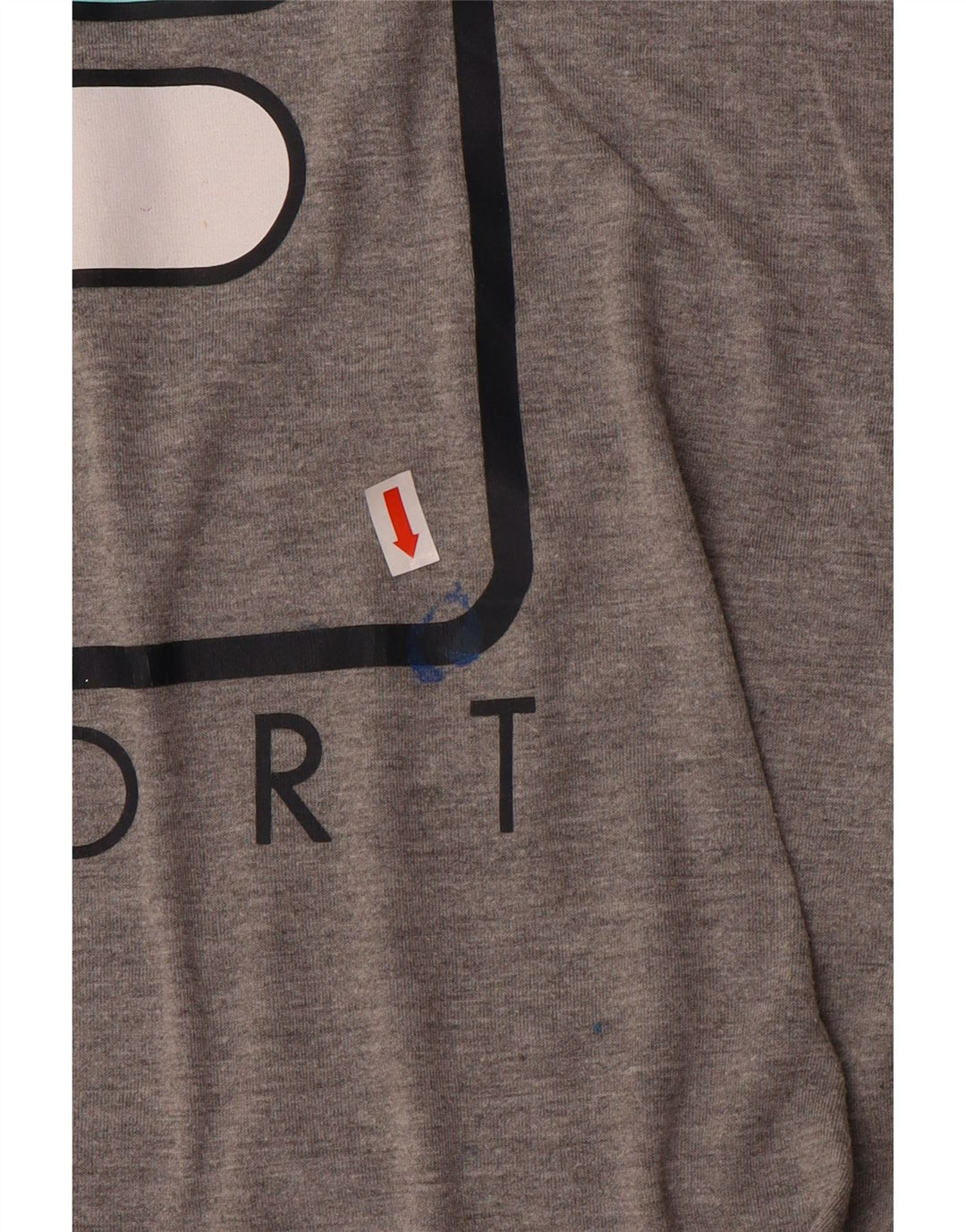 Damska koszulka z grafiką Fila Top UK 14 Medium Grey