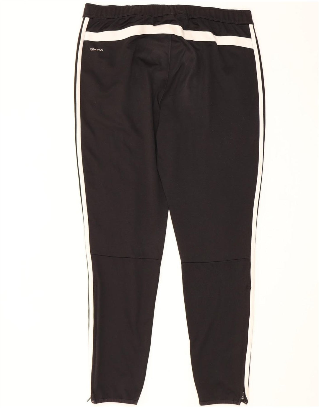 Męskie spodnie dresowe Adidas Climacool, duże, czarne, poliestrowe
