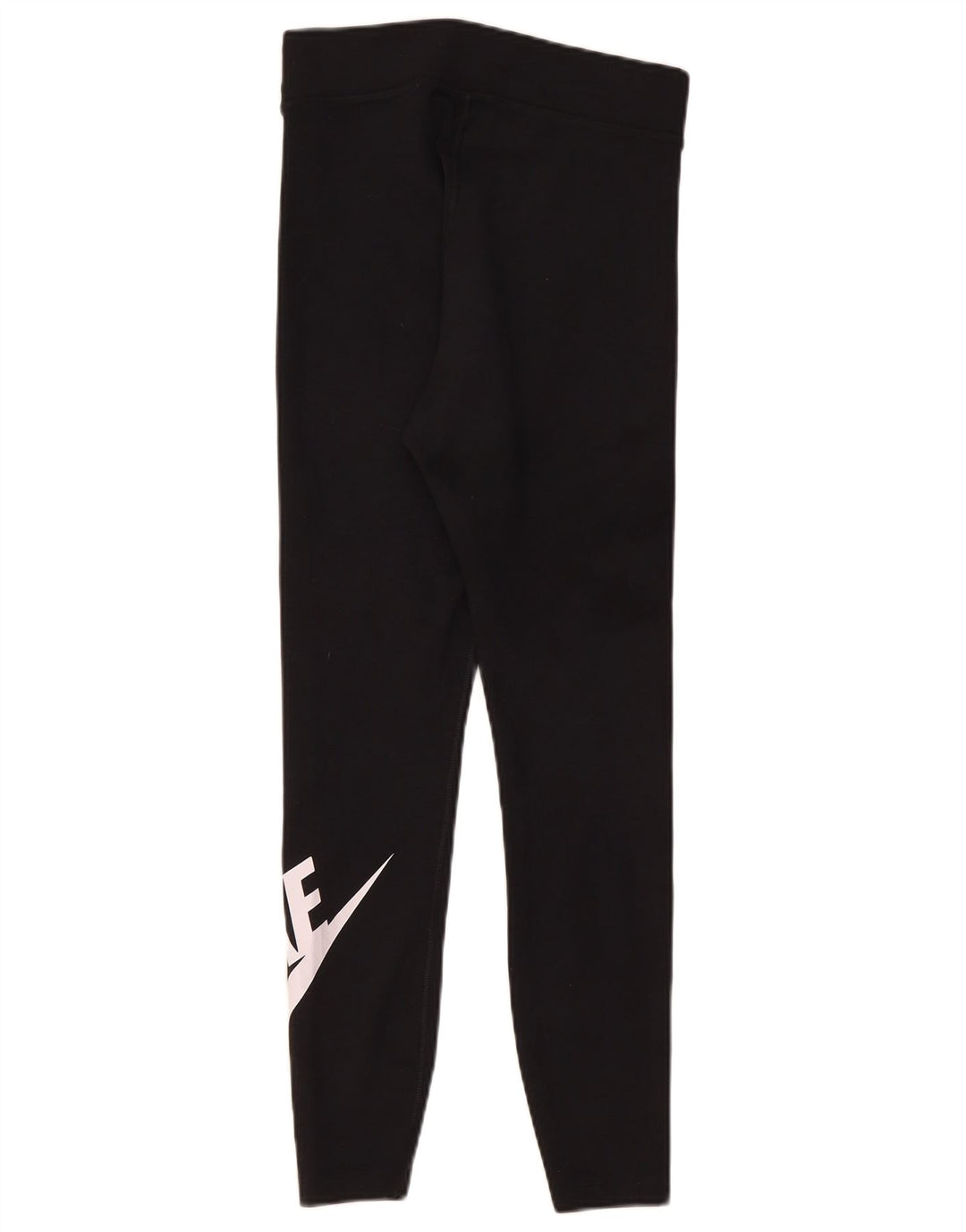 Damskie legginsy Nike Graphic UK 12, średnie czarne, bawełniane
