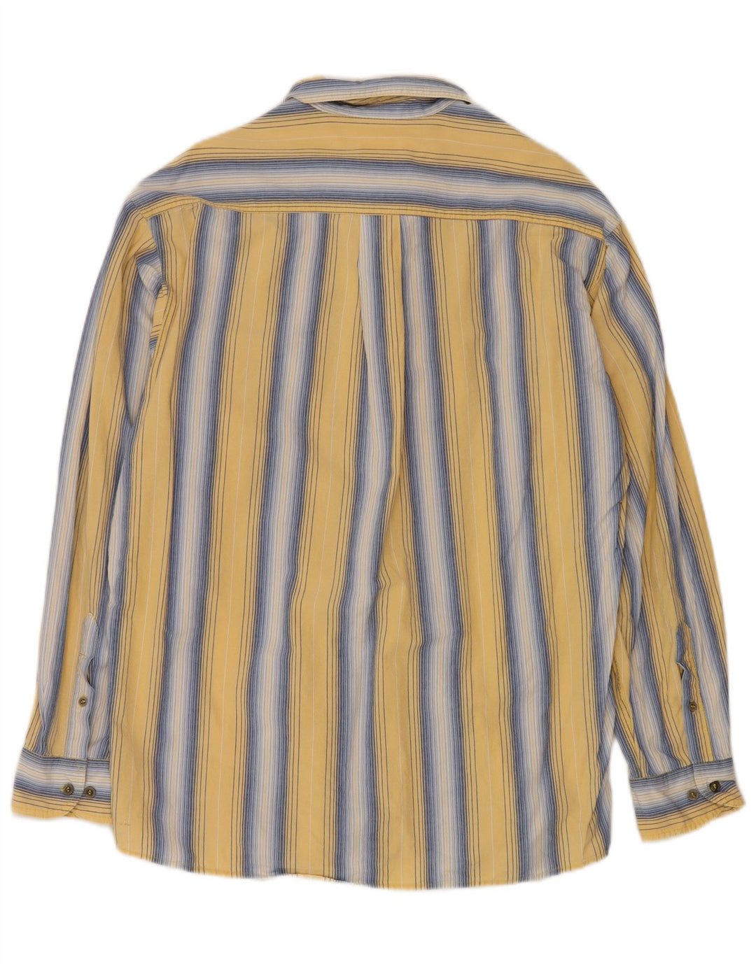 Koszula męska VINTAGE, duża, bawełniana w żółte paski