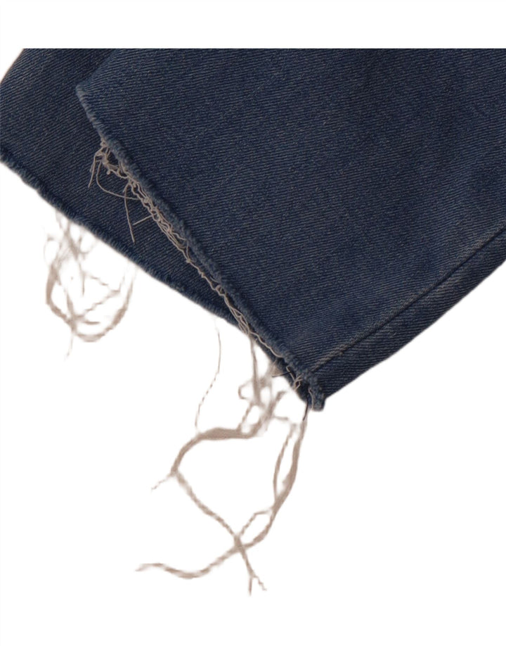 TOMMY HILFIGER Proste dżinsy dziewczęce 9-10 lat W24 L25 Granatowa bawełna