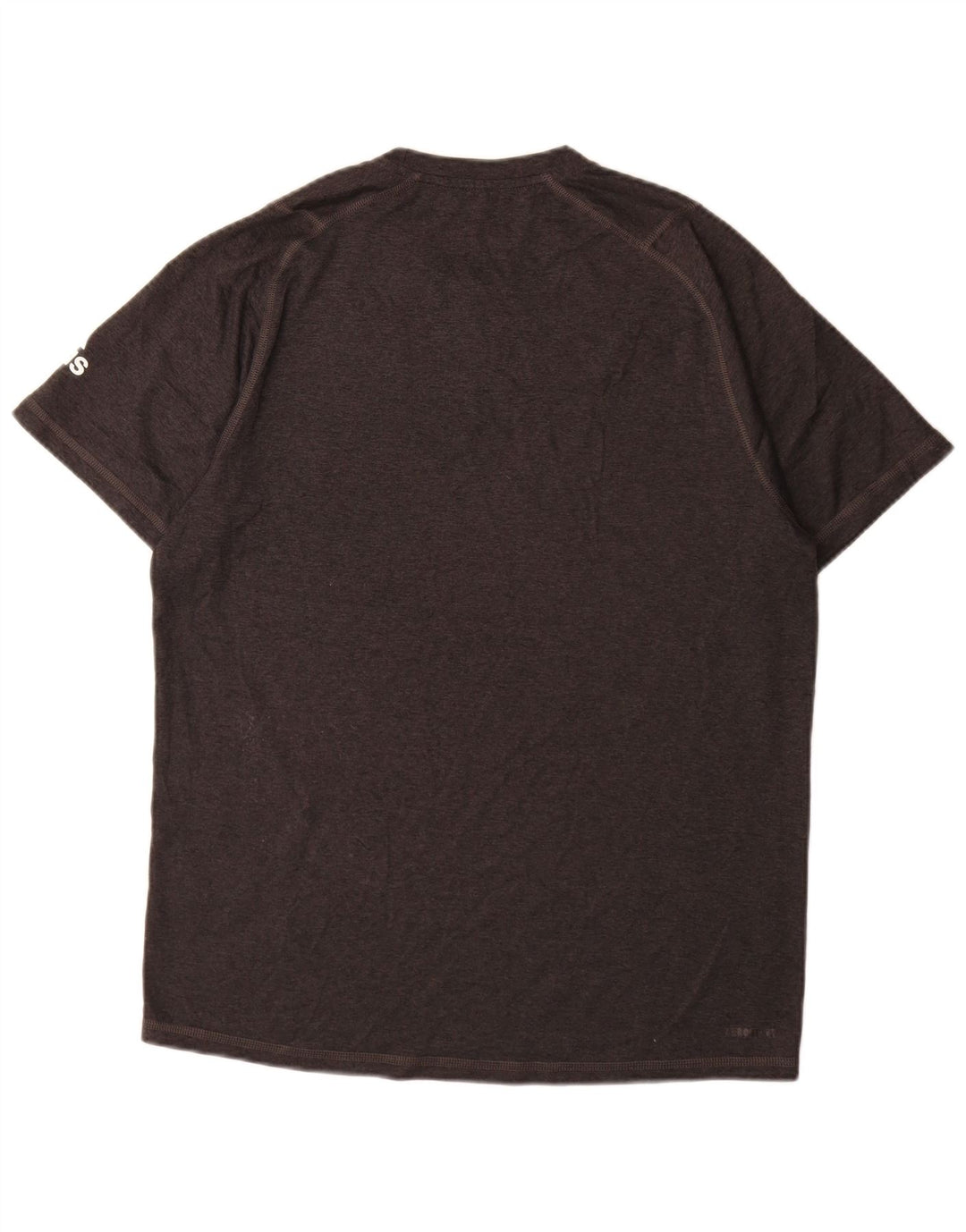 Męska koszulka Adidas Aeroready Top, średni szary poliester