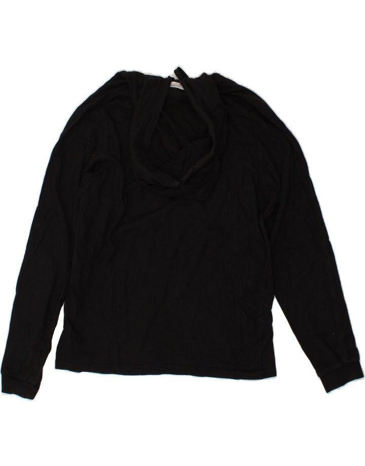 CHAMPION Mens Hoodie Jumper Medium Black Cotton Vintage Champion and Second-Hand Champion from Messina Hembry 