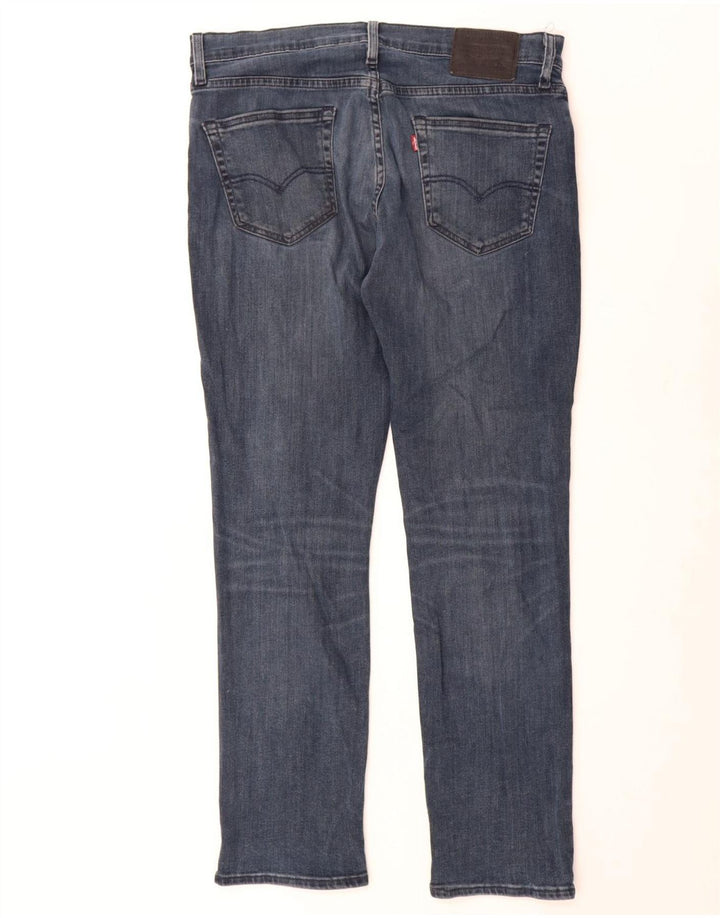 Męskie jeansy slim fit LEVI'S W34 L30 Niebieskie bawełniane