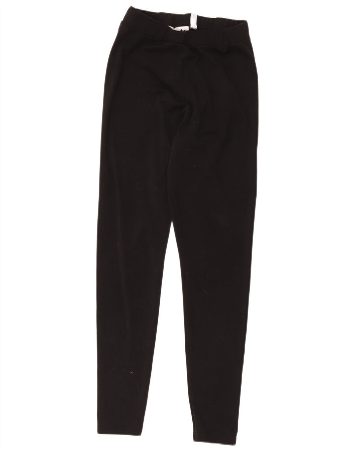 Legginsy Adidas Dziewczęce 13-14 Lat Czarne Poliester