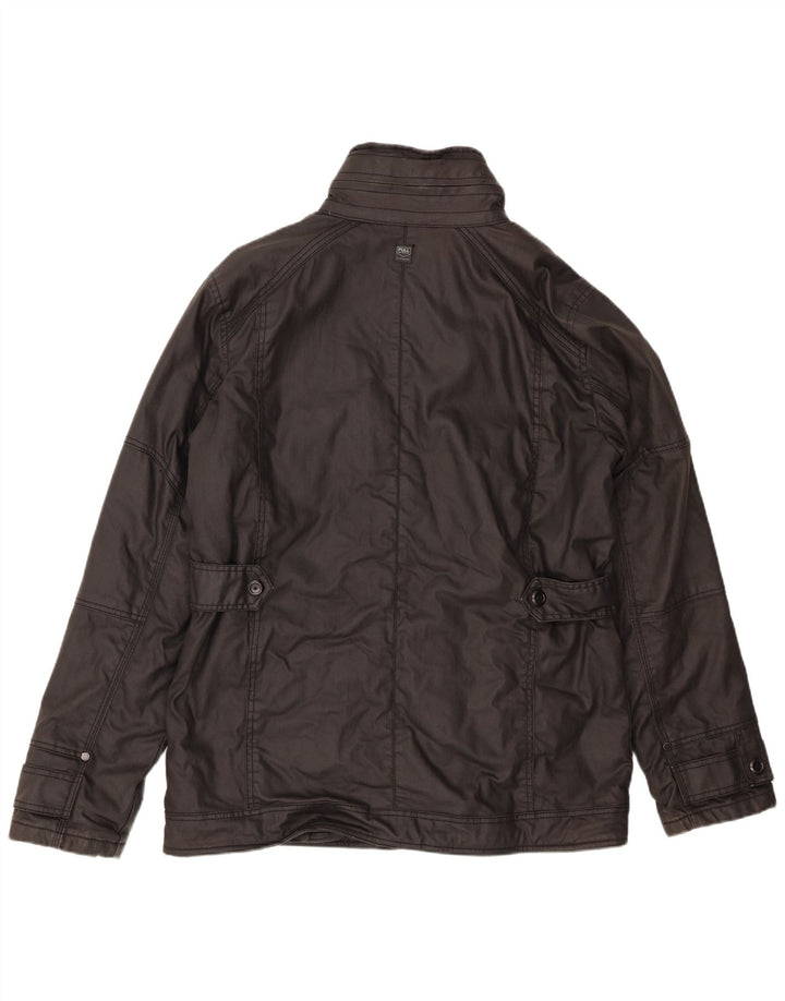 Męska kurtka użytkowa PULL & BEAR UK 42 XL, czarna