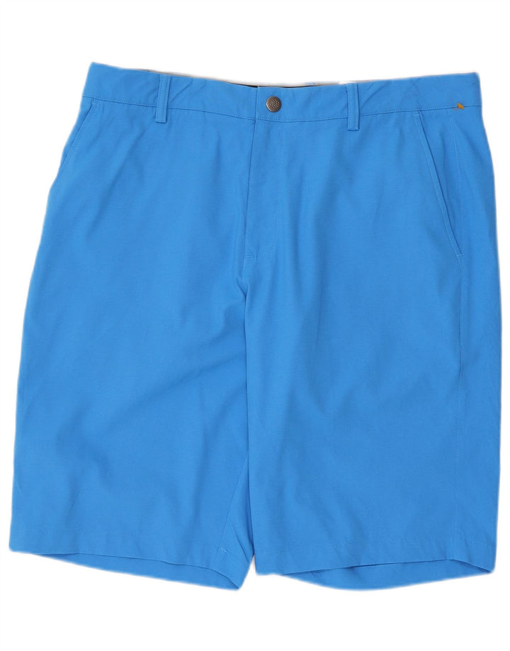 Męskie spodenki Chino Puma W36, duże, niebieskie, poliestrowe