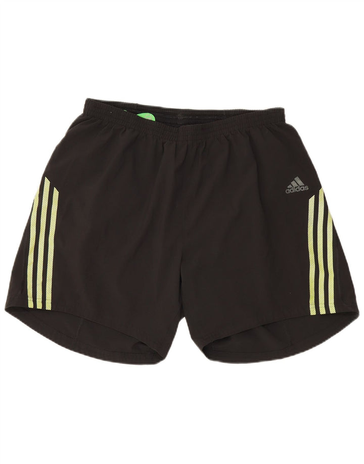 Męskie spodenki sportowe Adidas Climacool XL, czarne, poliestrowe
