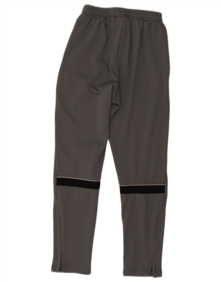 Chłopięce spodnie dresowe Nike Dri Fit 10-11 lat, średnioszare, z blokami kolorów