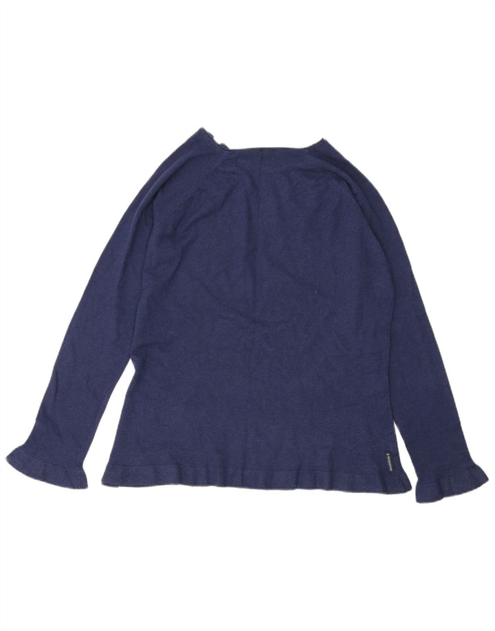 Sweter damski ARMANI z zamkiem błyskawicznym EU 48 2XL granatowy