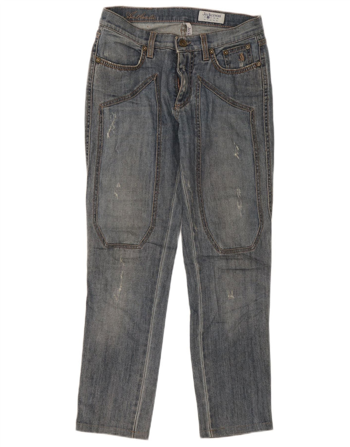 Damskie jeansy Jeckerson w trudnej sytuacji W26 L26 Niebieskie bawełniane