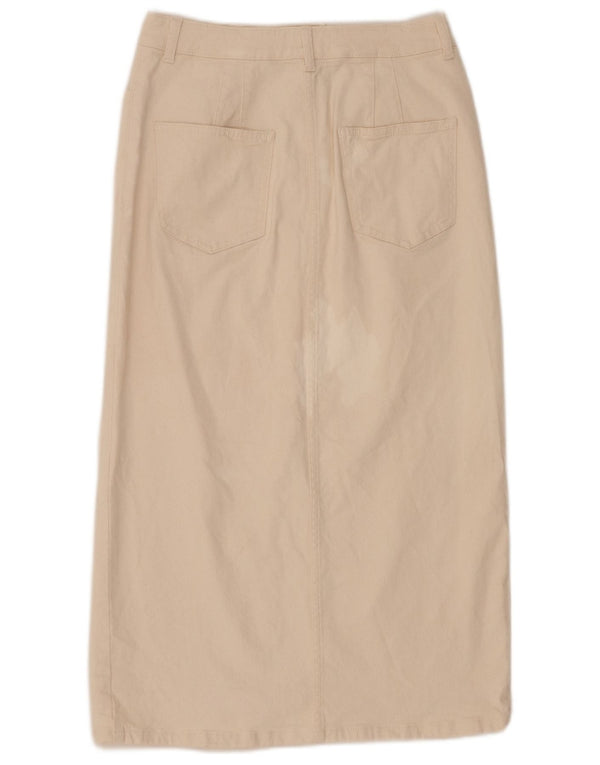 Damska spódnica dżinsowa Phase Eight UK 10 Small W28 Off White Cotton