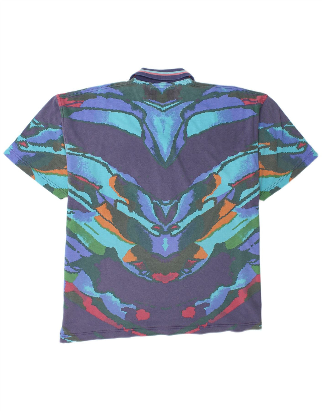 ENDURANCE Mens Abstract Pattern Polo Shirt 2XL Multicoloured