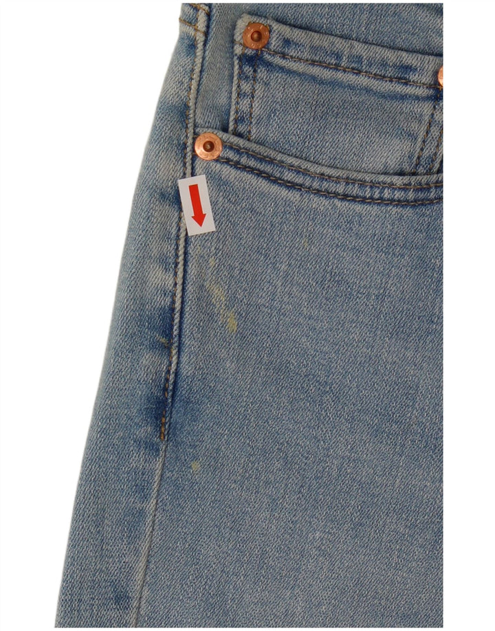 Damskie jeansy LEVI'S 511 Slim W32 L32 Niebieska bawełna