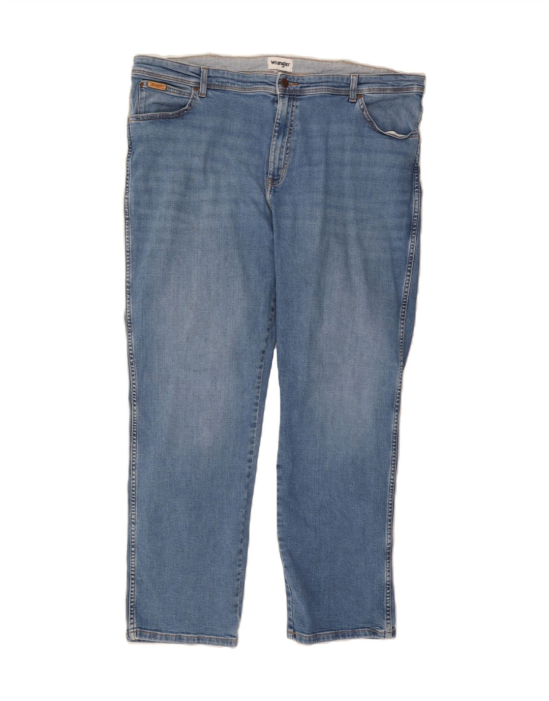 Damskie jeansy WRANGLER Texas Straight W44 L32 Niebieskie, bawełniane