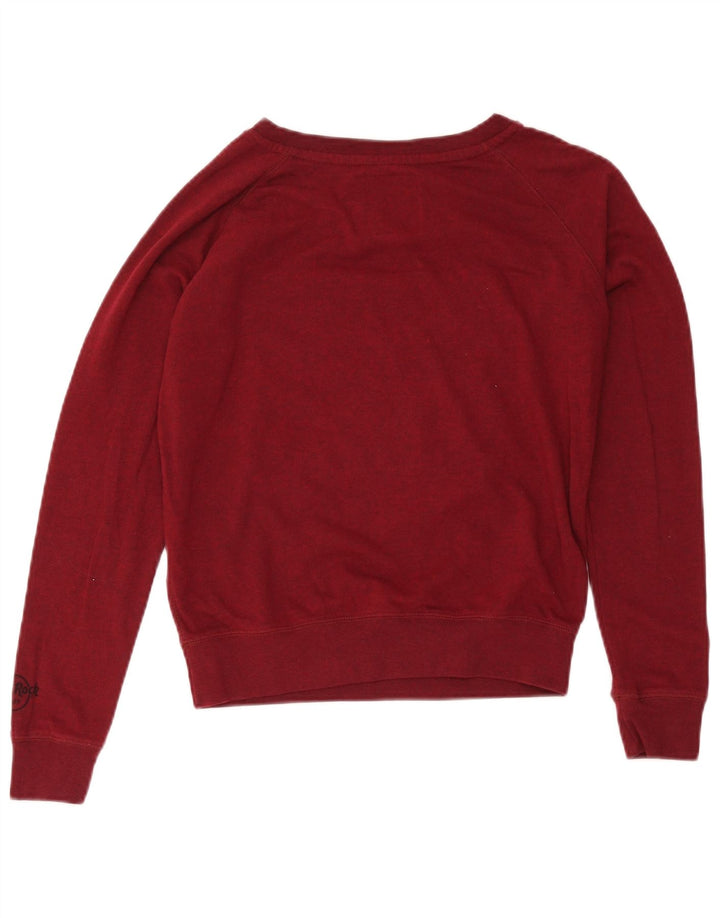 Bluza damska Hard Rock Cafe Phoenix, UK 14, średni burgund
