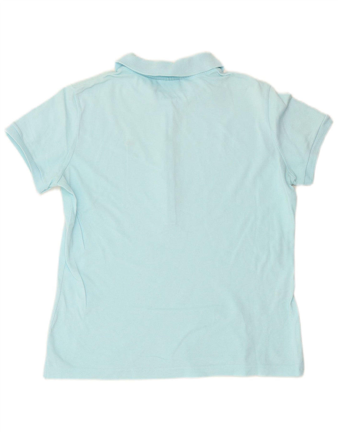 Damska koszulka polo LACOSTE, rozmiar 48 XL, niebieska, bawełniana