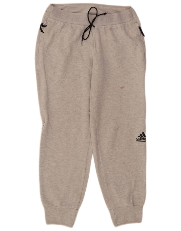 Damskie spodnie dresowe Adidas Graphic Joggers UK 12/14 Średni szary