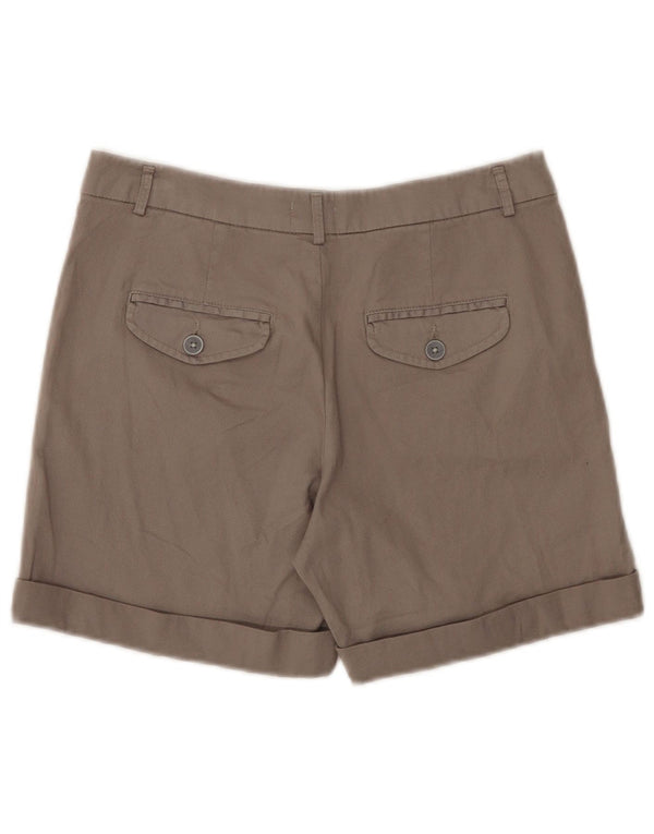 Damskie spodenki Chino Benetton UK 8 Small W28 Szara bawełna