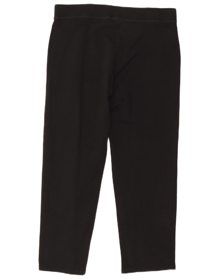 Legginsy damskie Marks & Spencer UK 16, duże, czarne, bawełniane