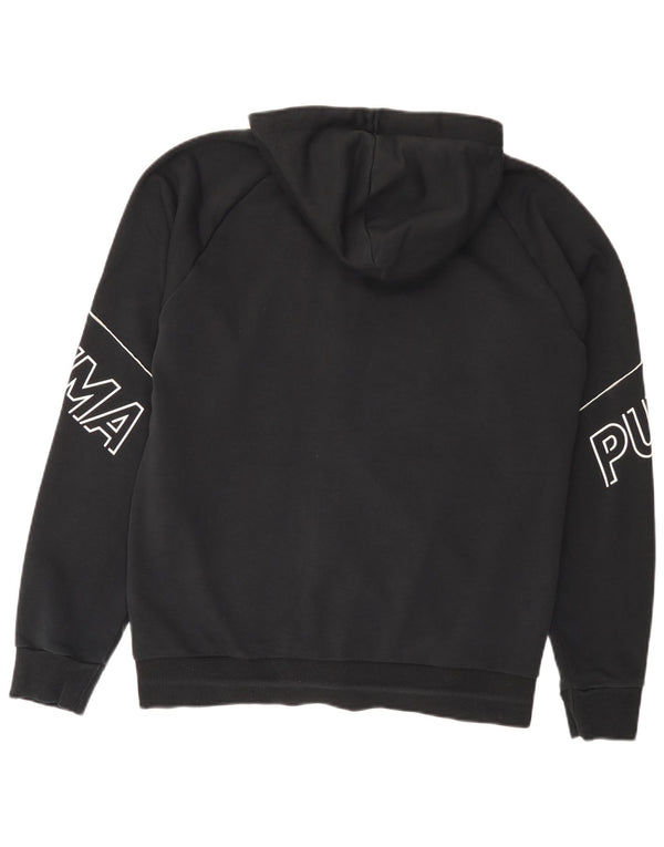 Męski sweter z kapturem i zamkiem błyskawicznym Puma, średniej wielkości, bawełniany