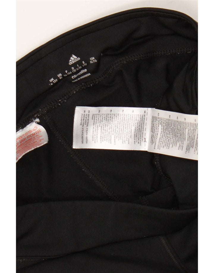 Legginsy Adidas Dziewczęce Climalite Capri 14-15 lat Czarny Poliester