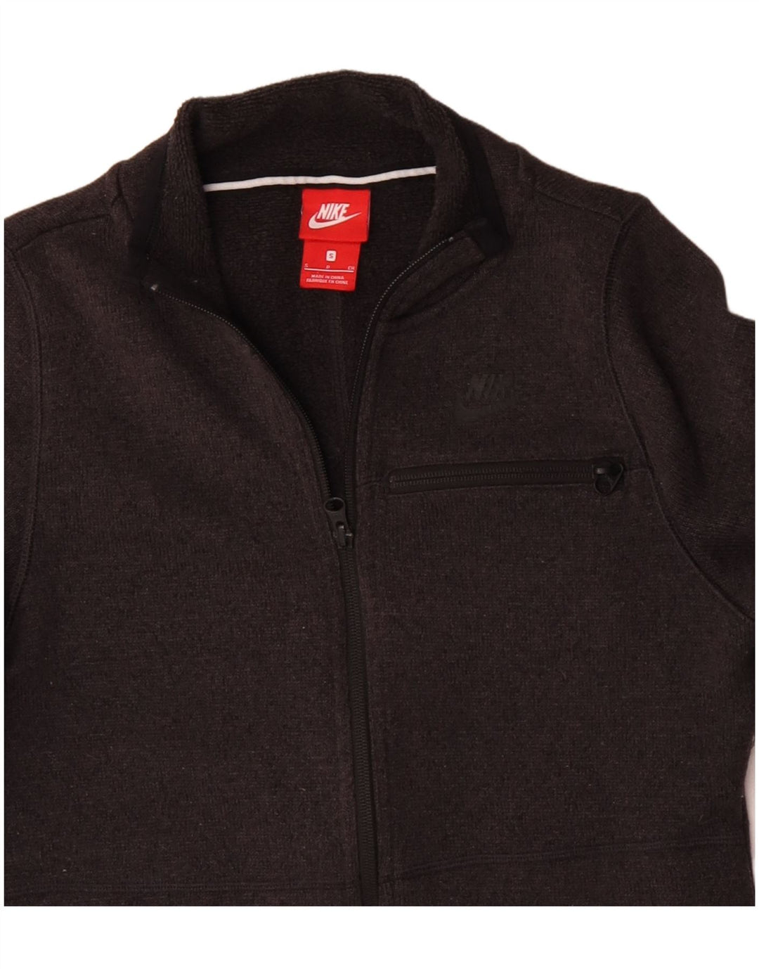 Damska kurtka dresowa NIKE UK 10, mała, szary poliester